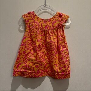 Carter’s  Pink and Orange Shirt/ Dress 3T